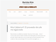 Tablet Screenshot of baristakim.es
